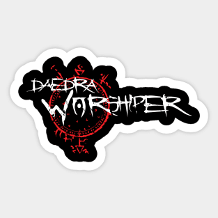 Worshiper of the Daedra Sticker